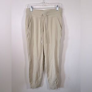 Lululemon Ready To High Rise Jogger Size 8 Cream